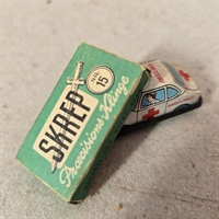 Skrep-barberblade-i-original-aeske-groen-sort-hvid-gammel-pakke-blade-